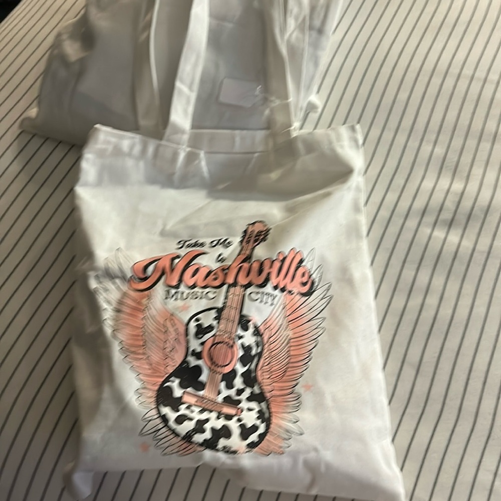 NEW Nashville Tote +BONUS Mystery Music CD!